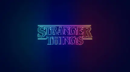 والپیپر دسکتاپ با طرح سریال جذاب و دیدنی stranger things