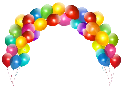 دانلود تصویر png لاکچری تولد با طرح بادکنک برای نوشتن متن تبریک