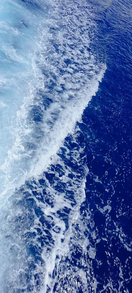 زیباترین والپیپر امواج دریا با کیفیت خوب برای گوشی پوکو