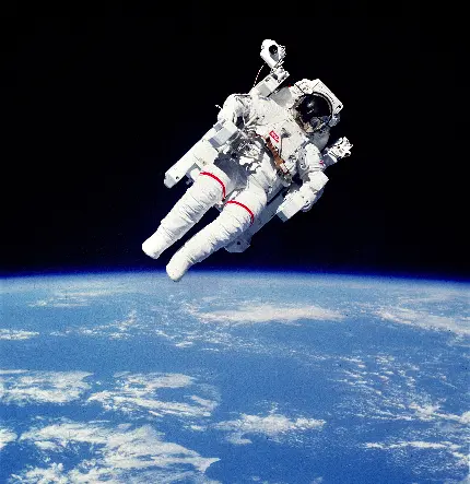 عکس استوک و رایگان فضانورد ناسا برای بک گراند فوتوشاپ