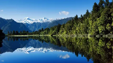دانلود عکس زمینه فوق العاده زیبا از طبیعت بکر در نیوزیلند