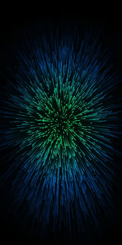 تصویر زمینه سبز آبی پر انرژی برای موبایل Android شیائومی پوکو x4