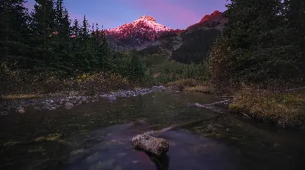  تصاویر ترسناک از تاریکی درەای در طبیعت و منظرە کوهستان و جنگل درونش