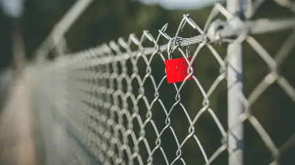 دانلود عکس خاص قفل قلب قرمز برای زمینه ویندوز 11
