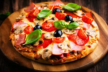 عکس ها و تصاویر استوک و با کیفیت پیتزا Pizza Stock Photo