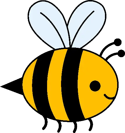 ساده ترین الگو کشیون زنبور عسل برای کودکان با رنگ های بسیار جذاب 