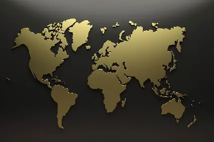 چاپ پوستر بک گراند ایده‌آل و درخشان از نقشه جهانی برای دسکتاپ 