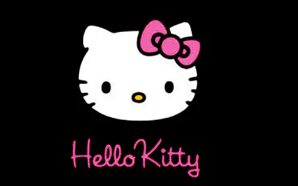 تصویر گرافیکی دخترونه با طرح گربه کیتی برای پروفایل 