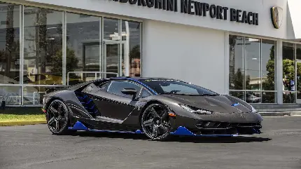 تصویر زمینه شیک و جادویی از خودروی Lamborghini برای لپتاپ