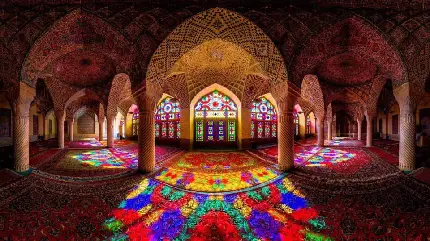 والپیپر عالی و خاص از معماری تاریخی ایران با کیفیت بسیار بالا