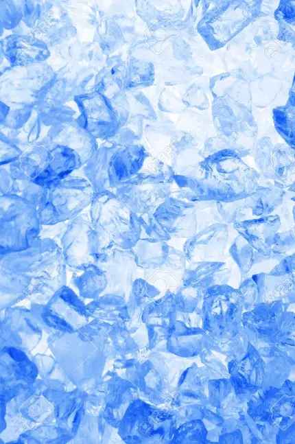 دانلود رایگان عکس یخ های ریز و درشت به رنگ آبی روشن برای بک گراند گوشی موبایل