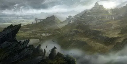 پربیننده ترین عکس پروفایل منظره زیبای مه آلود در بازی با کیفیت Full HD