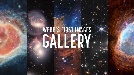 دانلود اولین تصاویر و عکس های گرفته شده توسط تلسکوپ فضایی جیمز وب