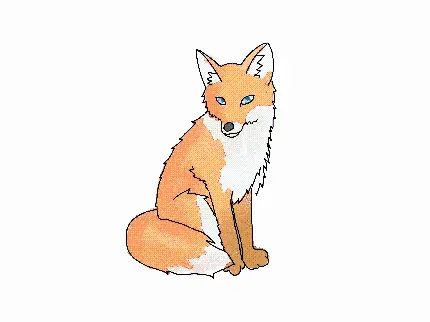 تصویر فانتزی و نقاشی شده حرفه‌ای و بی‌نظیر از روباه