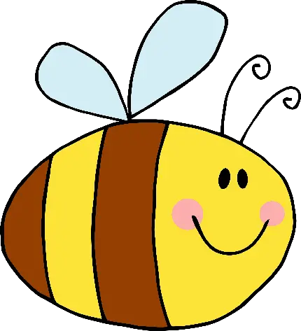 دانلود تصویر با کیفیت نقاشی زنبورعسل برای کودکان 