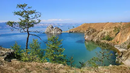 تصویر مهیج و بانشاط از طبیعت سیبری برای اینستاگرام 