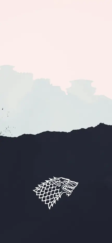 تصویر زمینه سیاه سفید لوگو اژدها اساطیری برای موبایل جدید ایسوس