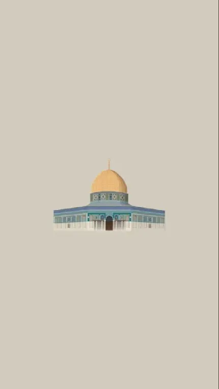 کاور هایلایت رایگان اینستاگرام مذهبی با طرح مسجد فانتزی