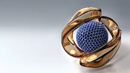 جدید ترین تصویر از جواهر درخشان طلایی رنگ با کیفیت 4K برای اینستاگرام 