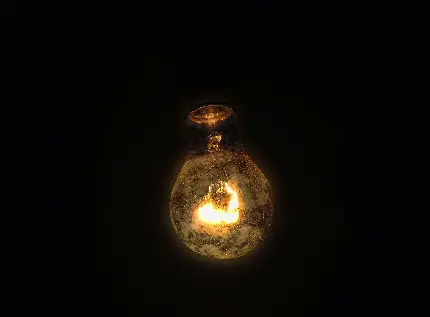 دانلود عکس پروفایل کم نظیر از لامپ روشن با نور حیرت انگیز