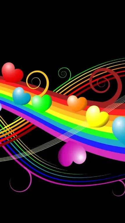 پس زمینه رنگارنگ باحال برای عاشقان موسیقی مخصوص گوشی جی ال ایکس