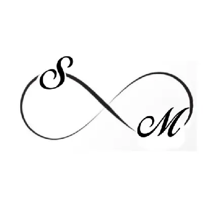 محبوب ترین الگوی تتوی عشق بینهایت با حروف انگلیسی S و M خوشگل 
