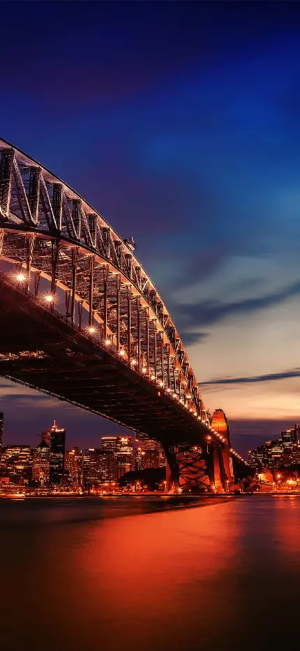 جدیدترین عکس زمینه پل درخشان سیدنی HD مخصوص گوشی اپل