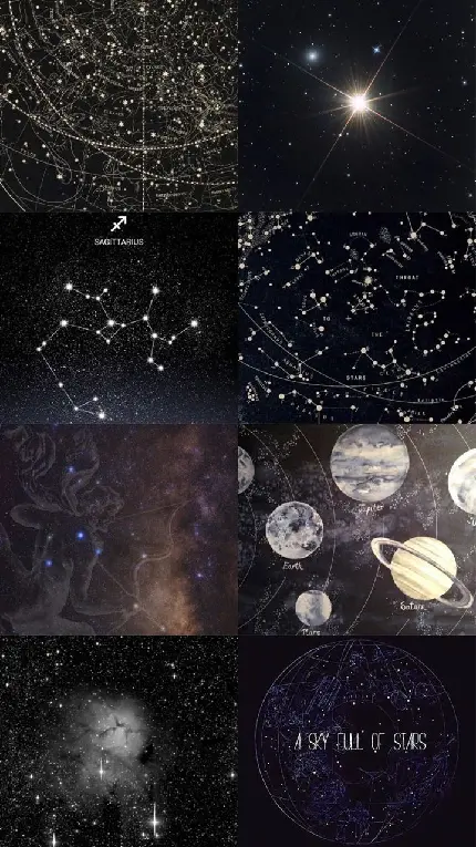 عکسهای باب روز و معمایی از ستارگان درخشان و فضا برای پروفایل