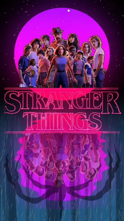 تصویر زمینه و پوستر فصل جدید و چهارم سریال stranger things