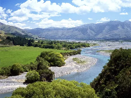 جدید ترین والپیپر لپتاپ با طرح طبیعت بکر نیوزیلند