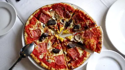 عکس استوک جدید و پردانلود پیتزا مخصوص خوشمزه با کیفیت عالی