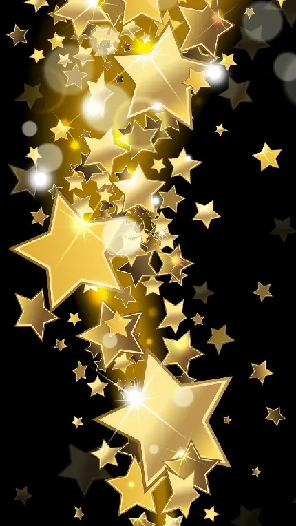 عکس وکتور فوران ستاره های طلایی برای ادیت عکس در پیکس آرت