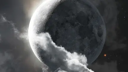 عکس جذاب و دیدنی ماه از نزدیک با کیفیت 11K مخصوص کامپیوتر