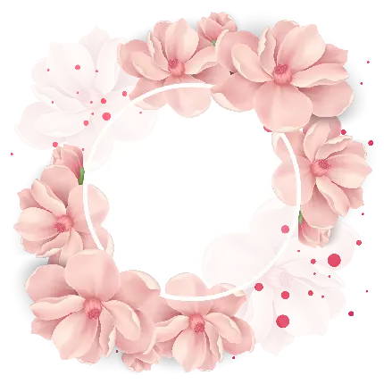 دانلود خوشگل ترین کادر گلدار برای ادیت عکس پروفایل 