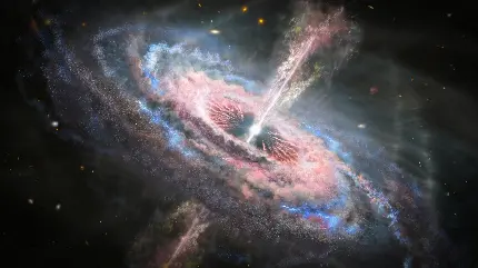 عکس کهکشان راه شیری توسط تلسکوپ فضایی جیمز وب