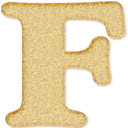چاپ پوستر دانلود بک گراند شگفت انگیز حرف f جلوە‌دار طلایی باکیفیت FUII HD