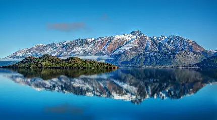 تصویر زمینه Full HD از طبیعت بکر اطراف دریای نیوزیلند