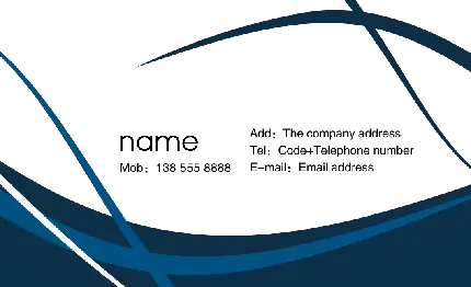 دانلود قالب های کارت ویزیت با فرمت PNG و کاملا رایگان
