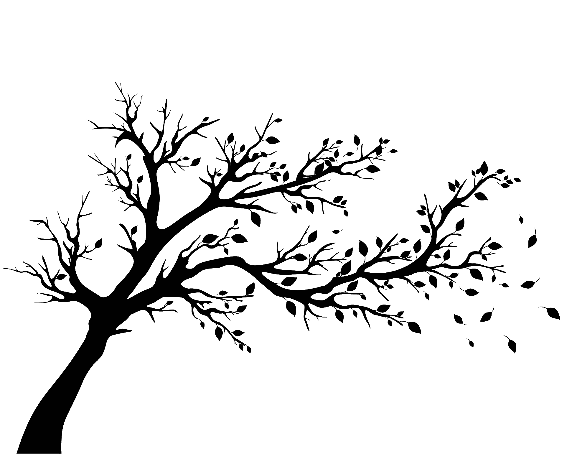 عکس دیجیتالی درخت مختص الگوی طراحی با فرمت رایگان PNG 