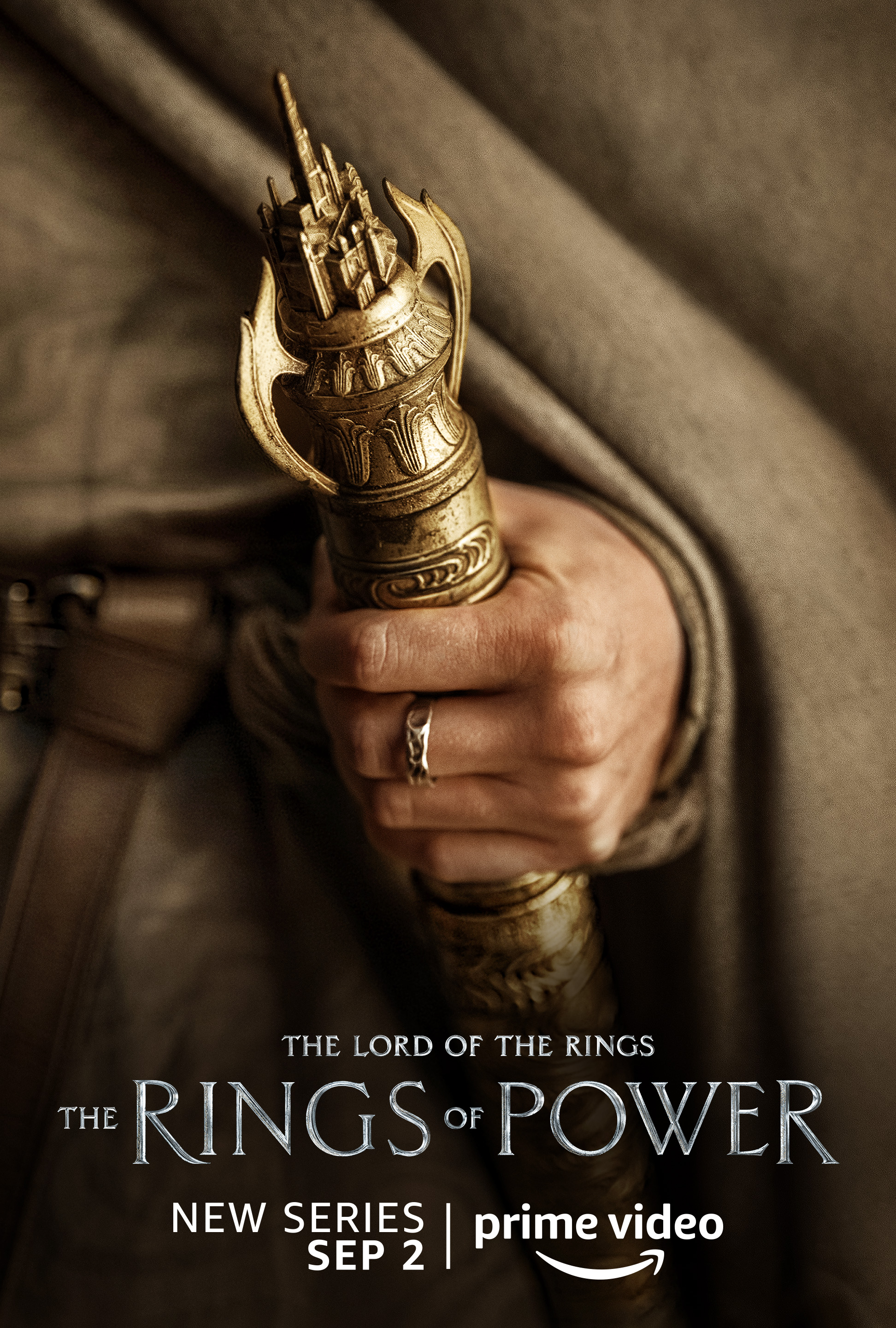 دانلود جدید ترین پوستر رسمی سریال Lord of the Rings