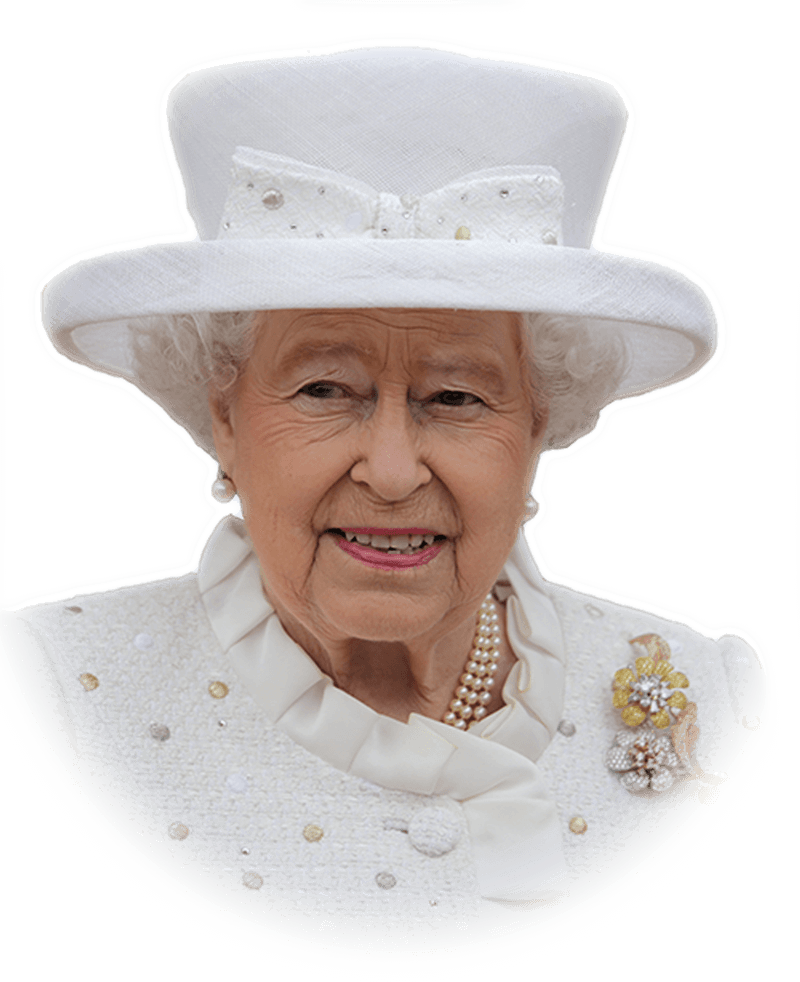 آخرین عکس از ملکه انگلیس با کلاه و لباس سفید 2022