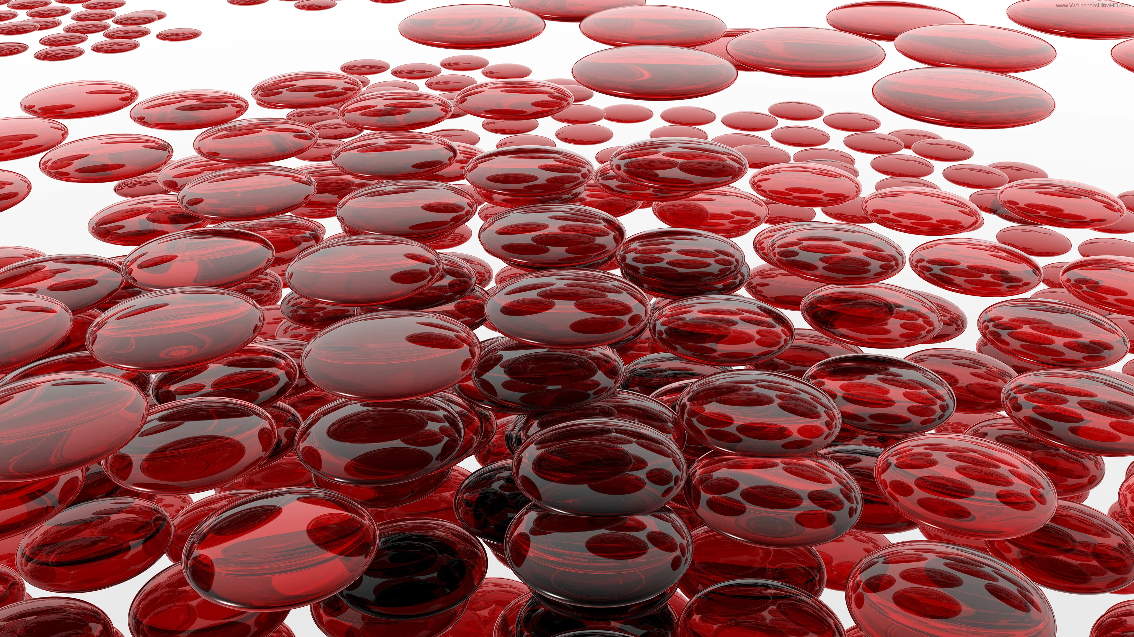 دانلود تصویر زمینه سه بعدی سلول های خونی HD جالب و دیدنی