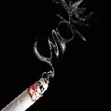 چاپ قاب موبایل و گوشی دانلود عکس استوک دود سیگار با نوشتە انگلیسی smoke