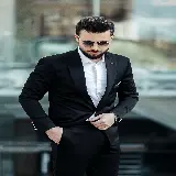 چاپ قاب موبایل و گوشی عکس استوک کم نظیر از مدل خوش چهره با کت و شلوار زیبا 