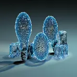 چاپ قاب موبایل و گوشی پس زمینه سه بعدی لامپ های بلورین یخ زده تماشایی مخصوص دسکتاپ