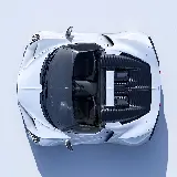 چاپ قاب موبایل و گوشی والپیپر بوگاتی میسترال Mistral با رنگ سفید برای لپ تاپ