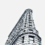 چاپ قاب موبایل و گوشی تصویر گرافیکی فوق العاده جذاب از ساختمان بلند برای دسکتاپ 