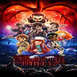 چاپ قاب موبایل و گوشی عکس کیوت و انیمیشنی سریال stranger things برای والپیپر