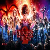 چاپ قاب موبایل و گوشی عکس سریال چیزهای عجیب stranger things برای چاپ بر روی بنر سایز بزرگ