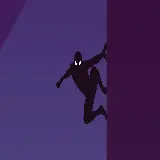 چاپ قاب موبایل و گوشی عکس 12K بنفش با طرح مرد عنکبوتی Spider Man مخصوص دسکتاپ کامپیوتر